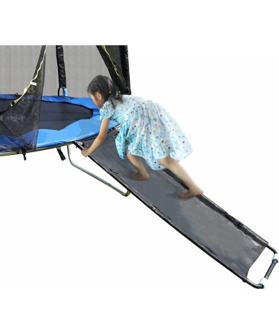 Universal Trampoline Slide 6 Fabric Handles Slide with Resistant Fabric Safety Trampoline Accessories Indoor and Outdoor Stur...