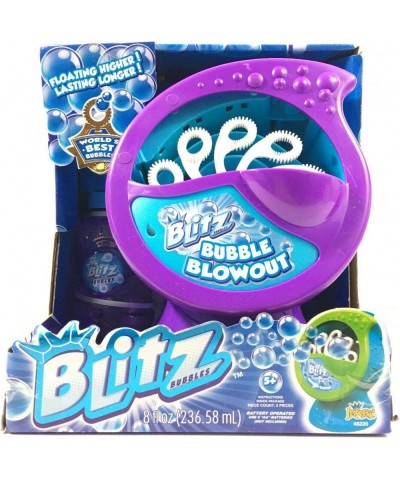 Blitz Premium Bubbles Bubble Frenzy Bubble Machine for Kids (1 Units) Safety Tested USA Brand Bubble Toy Toddlers & Baby Fun....