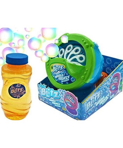 Blitz Premium Bubbles Bubble Frenzy Bubble Machine for Kids (1 Units) Safety Tested USA Brand Bubble Toy Toddlers & Baby Fun....