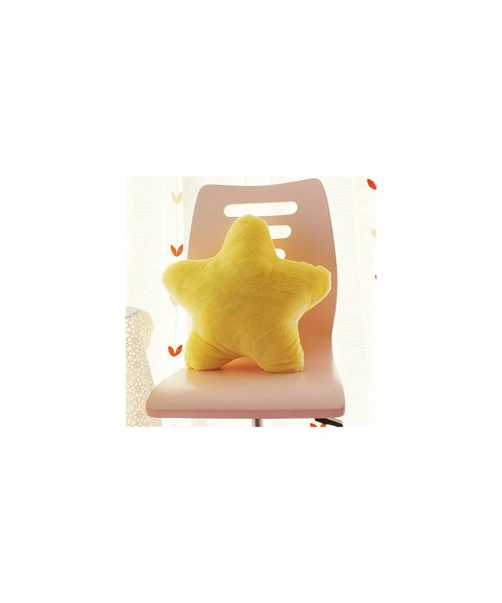 KUPARK Star Shaped Plush Pillow Stuffed Cushion Decorative Throw Pillows Yellow $20.97 Kids' Plush Toy Pillows