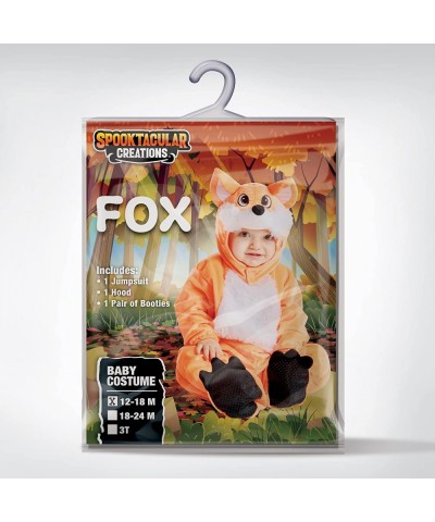 Halloween Baby Fox Costume Unisex Toddler Fox Onesie Jumpsuit for Halloween Dress Up Party-1824 $43.94 Kids' Costumes