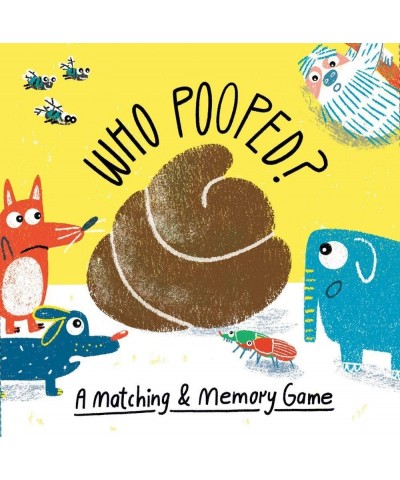 Who Pooped?: A Matching & Memory Game $29.75 Board Games