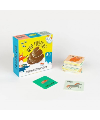 Who Pooped?: A Matching & Memory Game $29.75 Board Games