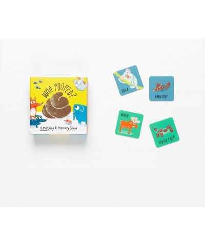 Who Pooped?: A Matching & Memory Game $29.75 Board Games