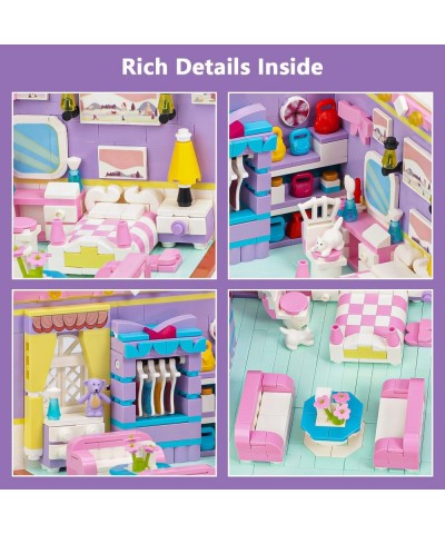 Friends House Building Block Sets Girls Mini Bedroom Friendship Playhouse Apartment Bricks Kit Birthday for Adults Kids 8-12 ...