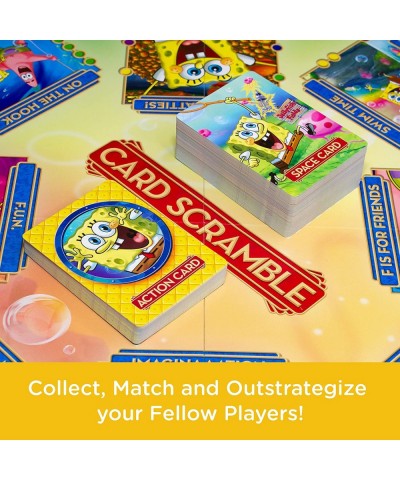 SpongeBob Card Scramble Board Game - Fun Family Party Game for Kids Teens & Adults - Entertaining Game Night Gift - Officiall...