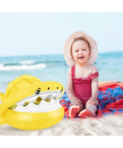 Baby Float Swimming Pool Toddler Floaties with Inflatable Canopy Shark Infant Pool Float for Kids Aged 6-36 Months $31.83 Swi...