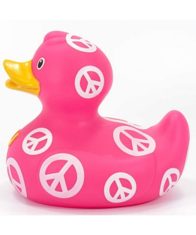 Symbol (Peace) Rubber Duck Ducks | Elegant Gift Packaging - $34.77 Miniature Novelty Toys