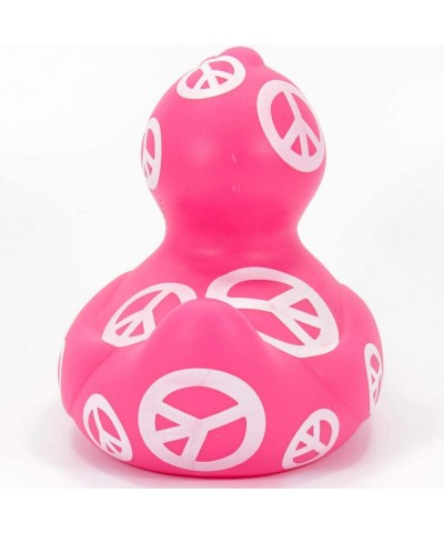 Symbol (Peace) Rubber Duck Ducks | Elegant Gift Packaging - $34.77 Miniature Novelty Toys