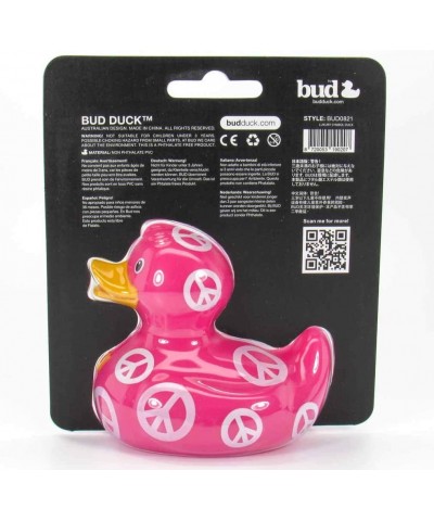 Symbol (Peace) Rubber Duck Ducks | Elegant Gift Packaging - $34.77 Miniature Novelty Toys