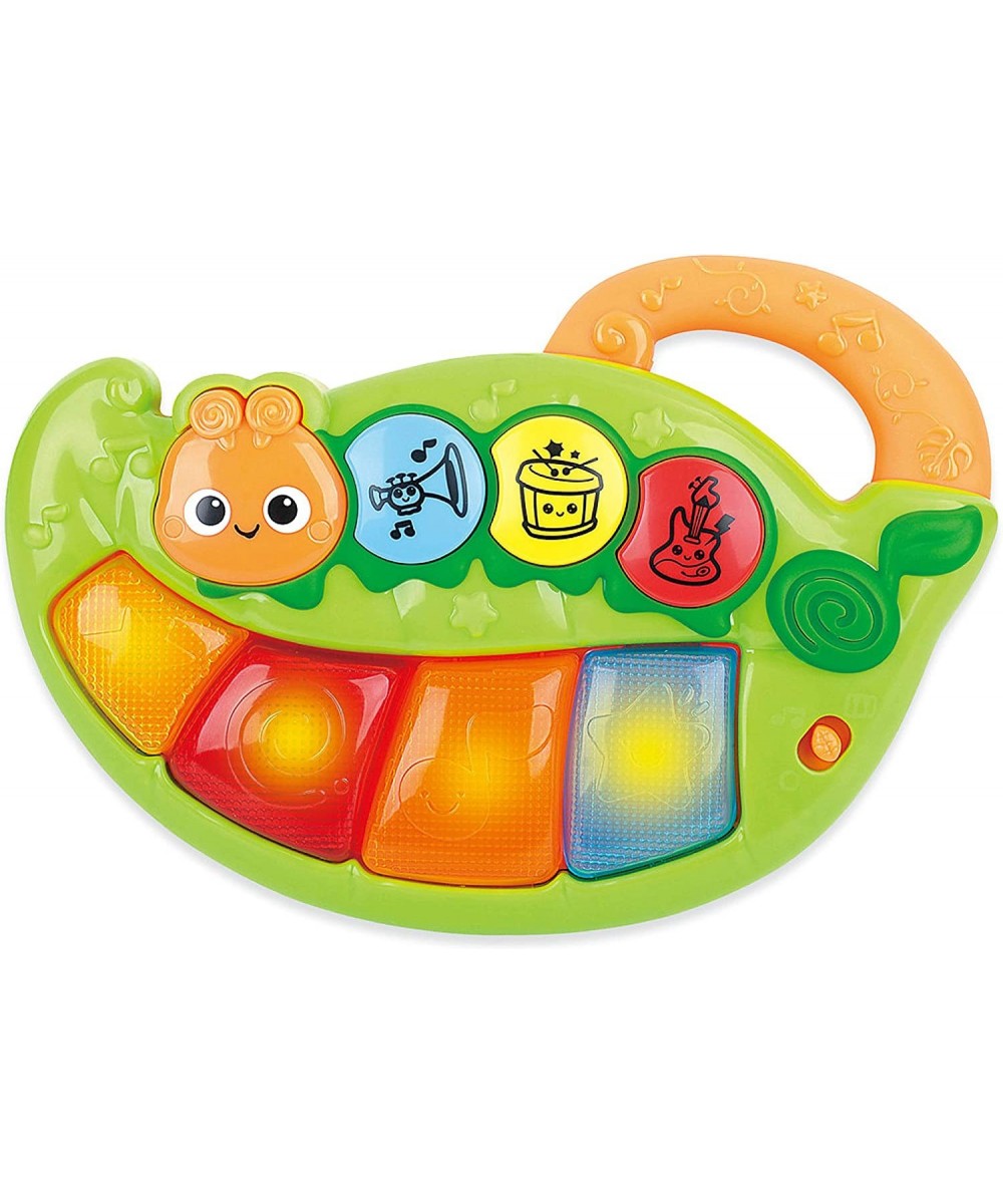 Caterpillar Keyboard Lights up and Plays Music Cute Caterpillar Shape Enhances Memory Skills for Ages 6-24 Months Old Multico...