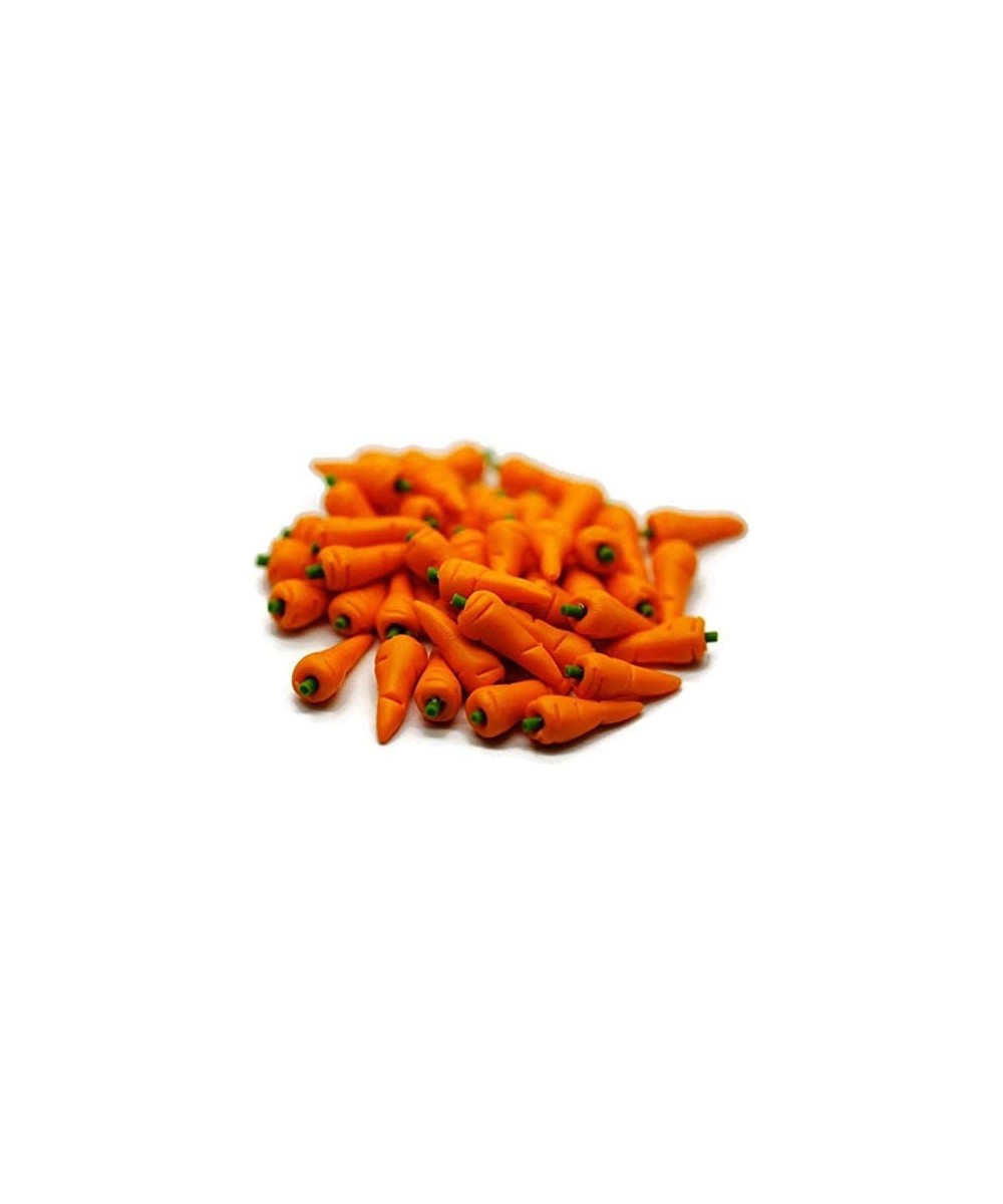 20 Loose Carrots Dollhouse Miniatures Food Kitchen Rec No.5 $18.90 Dollhouse Accessories