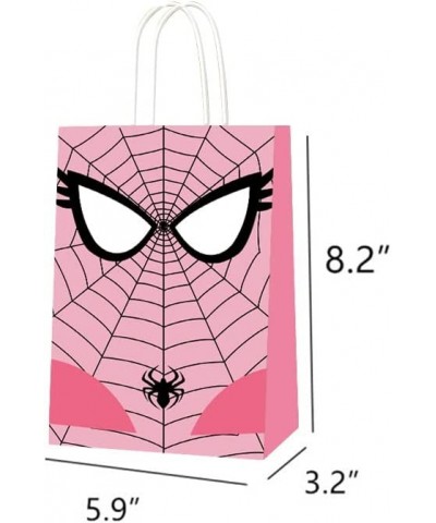 16 PCS Spider Themed Party Bags for Superhero Party Supplies Decorations $28.11 Kids' Party Hats