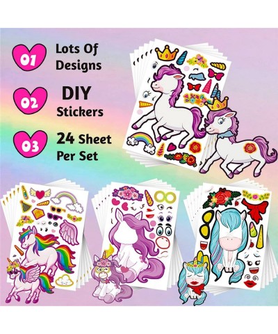 Unicorn Stickers for Girls 24 Pack Waterproof Stickers Suit for Water Bottle Wall Window and Party Favors Crafts for Kids $17...