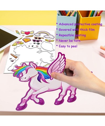 Unicorn Stickers for Girls 24 Pack Waterproof Stickers Suit for Water Bottle Wall Window and Party Favors Crafts for Kids $17...