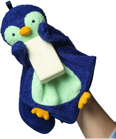 Penny Penguin Scrub-a-Dubbie Bathtime Puppet Washcloth for Infants Toddlers and Kids $28.53 Hand Puppets