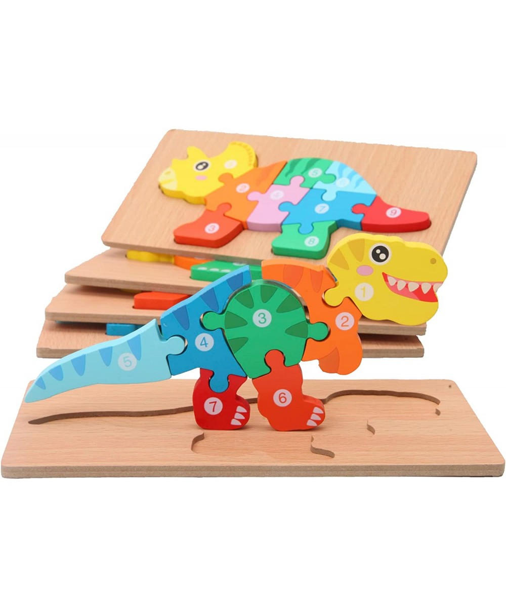 Toddler Puzzles for Kids Ages 3-5 Dinosaur Puzzle 5-Pack | Montessori Toys for 3 Year Olds | Toddler Toys Age 2-4 Gifts for 3...