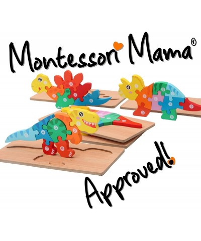 Toddler Puzzles for Kids Ages 3-5 Dinosaur Puzzle 5-Pack | Montessori Toys for 3 Year Olds | Toddler Toys Age 2-4 Gifts for 3...