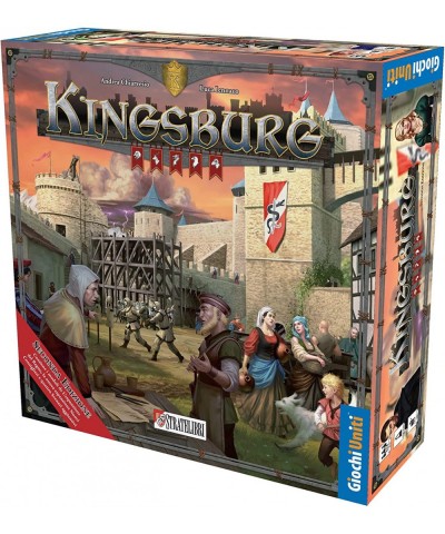 Kingsburg 2nd Edition Board Game | Classic European Strategy Game | Fun Family Board Game for Adults and Kids | Ages 10+ | 2-...