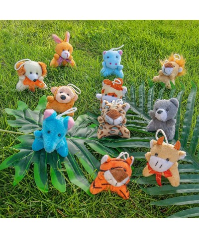 32 Pack Small Stuffed Animals Mini Plush Animal Toys Set - Cute Keychains Set Party Favors Goodie Bag Fillers Carnival Prizes...