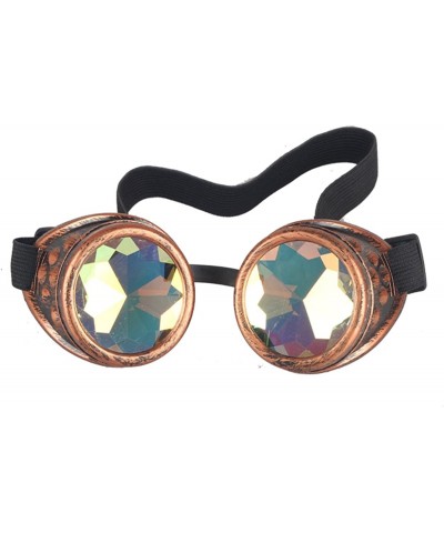 Kaleidoscope Rave Rainbow Crystal Lenses Vintage Goggles Glasses $26.33 Prisms & Kaleidoscopes