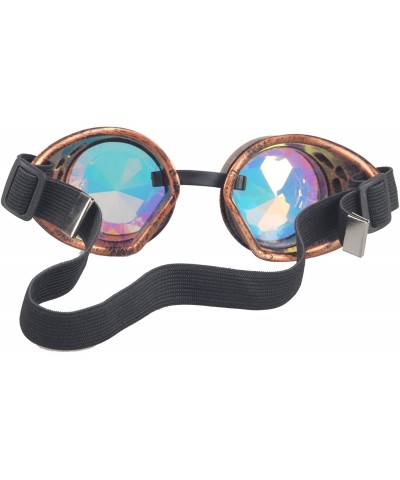 Kaleidoscope Rave Rainbow Crystal Lenses Vintage Goggles Glasses $26.33 Prisms & Kaleidoscopes