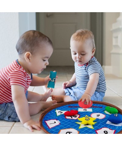 Shapes Bean Bags Matching Game - Toddler Preschool Learning Activities Memory for Numbers Shapes Colors Words Preschool Class...