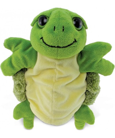 DolliBu Sea Turtle Plush Hand Puppet for Kids - Soft Plush Stuffed Animal Hand Puppet Toy Puppet Show Games Puppet Theaters f...