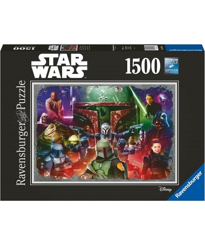 Star Wars Boba Fett: Bounty Hunter 1500 Piece Jigsaw Puzzle for Adults - 16918 - Every Piece is Unique Softclick Technology M...