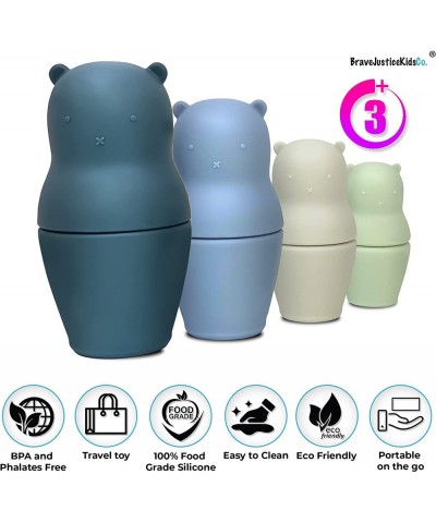 Hide N Seek Toddler (3+) Silicone Stacking Nesting Dolls Toy : Cuddly Cubs $25.26 Early Development & Activity Toys