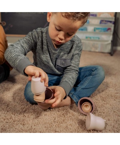 Hide N Seek Toddler (3+) Silicone Stacking Nesting Dolls Toy : Cuddly Cubs $25.26 Early Development & Activity Toys