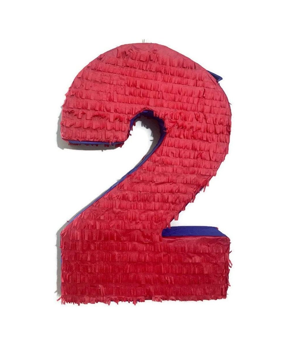 Red Number Two Pinata $64.90 Piñatas