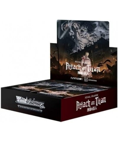 Weiss Schwarz: Attack On Titan: Final Season - ENG Booster Box $65.55 Card Games