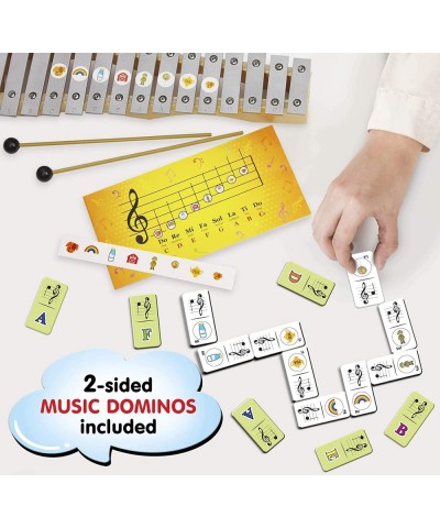 Glockenspiel Xylophone 15 Notes - Kids Sheet Music Book - 34 Easy Play Songs for Xylophone $81.03 Kids' Musical Instruments