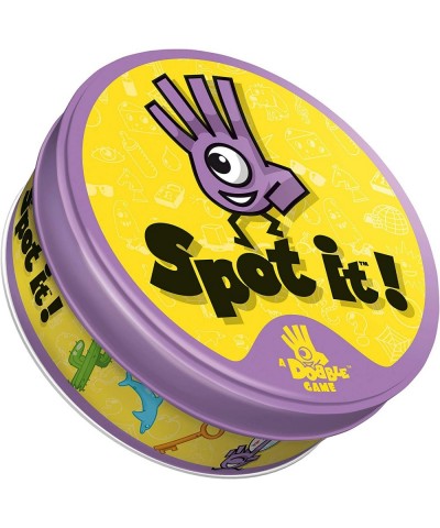 Spot It! Classic Card Game | Game for Kids | Age 6+ | 2 to 8 Players | Average Playtime 15 Minutes | Purple and Yellow Packag...