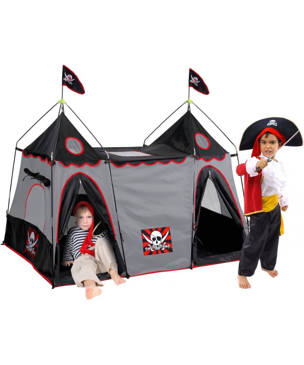 Pirate Hide-Away Play Tent 6’L x 4’W x 4'H $79.34 Kids' Play Tents & Tunnels