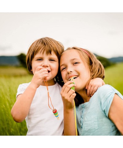 3 PCS Animal Wooden Whistles for Kid Teenagers Child Cute Adorable Wooden Whistle Music Instrument Developmental Educational ...