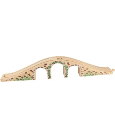 Three Arch Bridge - Other Major Wooden Rail Brands are Compatible $49.01 Toy Vehicle Playsets