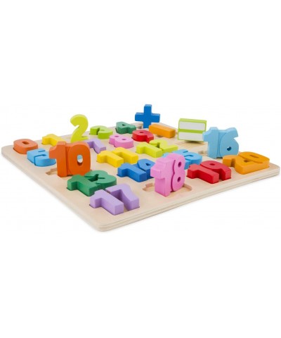 Number Puzzle Educational Wooden Toys for 2 Year Old Boy and Girl Toddlers Learn How to Count $30.44 Pegged Puzzles