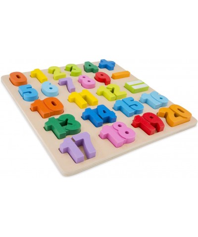 Number Puzzle Educational Wooden Toys for 2 Year Old Boy and Girl Toddlers Learn How to Count $30.44 Pegged Puzzles