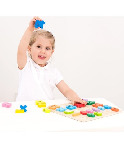 Number Puzzle Educational Wooden Toys for 2 Year Old Boy and Girl Toddlers Learn How to Count $30.44 Pegged Puzzles