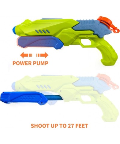 Water Guns for Kids 2 Pack Squirt Gun Super Water Soaker Blaster 600CC Capacity with 27 Ft Shooting Range Water Toy for Boys ...