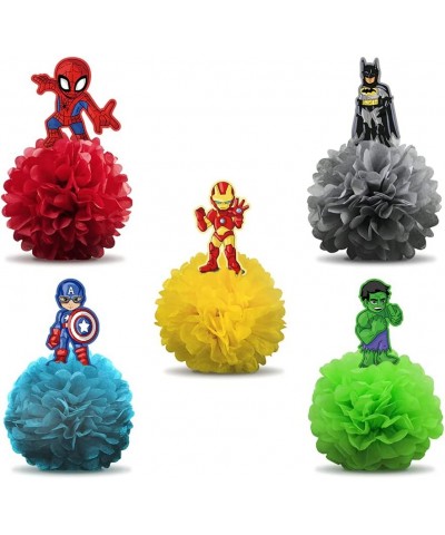 Superhero Centerpieces for Hero Party Supplies Tables Flowers Desk Decorations Party Favor hero centerpieces 9 0 $17.18 Kids'...