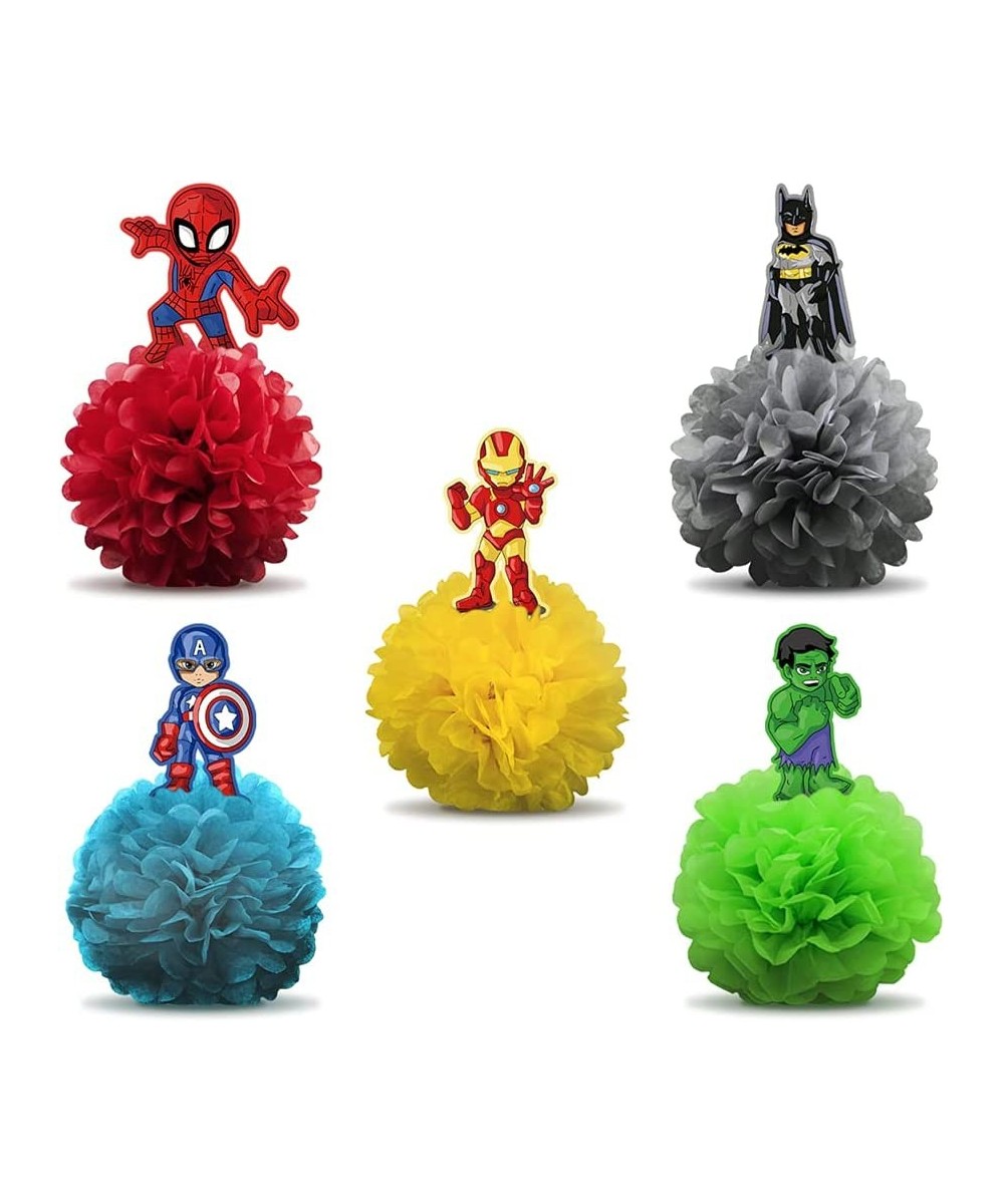 Superhero Centerpieces for Hero Party Supplies Tables Flowers Desk Decorations Party Favor hero centerpieces 9 0 $17.18 Kids'...