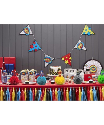 Superhero Centerpieces for Hero Party Supplies Tables Flowers Desk Decorations Party Favor hero centerpieces 9 0 $17.18 Kids'...