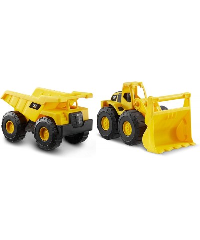 Cat Construction Tough Rigs 15" Dump Truck & Loader Toys 2 Pack $56.38 Kids' Play Trucks