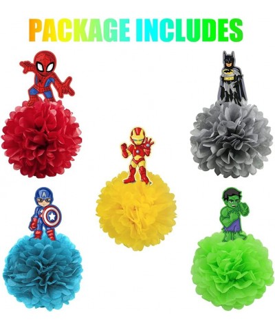 Superhero Centerpieces for Hero Party Supplies Tables Flowers Desk Decorations Party Favor hero centerpieces 9 0 $17.18 Kids'...