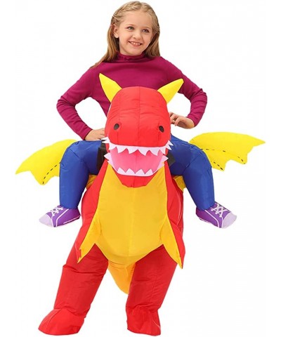 Inflatable Ride on Dinosaur Costume for Kids Boys Girls $49.94 Kids' Costumes