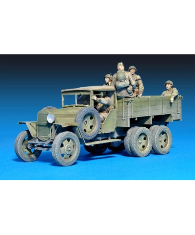 1:35 Scale GAZ-AAA Cargo Truck Mod. 1941" Plastic Model Kit $90.73 Kids' Play Armored Fighting Vehicles