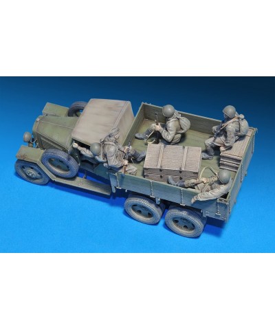 1:35 Scale GAZ-AAA Cargo Truck Mod. 1941" Plastic Model Kit $90.73 Kids' Play Armored Fighting Vehicles